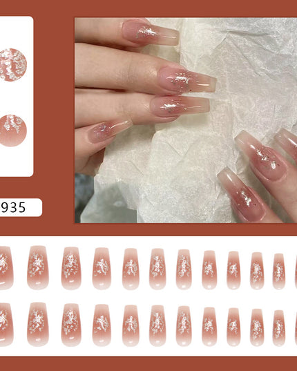 Elegant Minimalist Press-On Nail Set (24pcs) (DESIGN 7358)