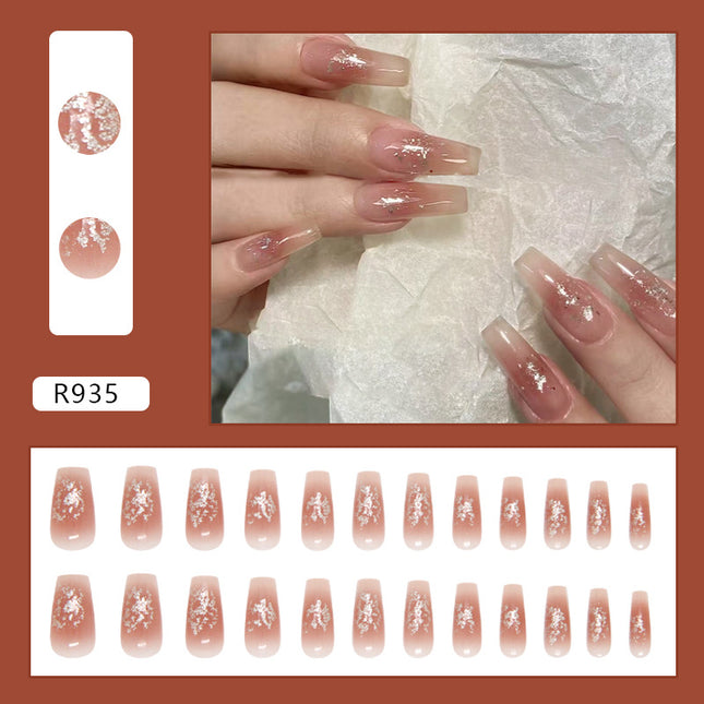 Elegant Minimalist Press-On Nail Set (24pcs) (DESIGN 7358)