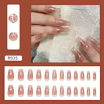 Elegant Minimalist Press-On Nail Set (24pcs) (DESIGN 7358)
