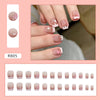 Elegant Minimalist Press-On Nail Set (24pcs) (DESIGN 7417)