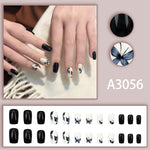 Elegant Minimalist Press-On Nail Set (24pcs) (DESIGN 7589)