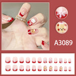 Elegant Minimalist Press-On Nail Set (24pcs) (DESIGN 7618)