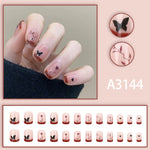 Elegant Minimalist Press-On Nail Set (24pcs) (DESIGN 7661)