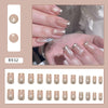 Elegant Minimalist Press-On Nail Set (24pcs) (DESIGN 7402)