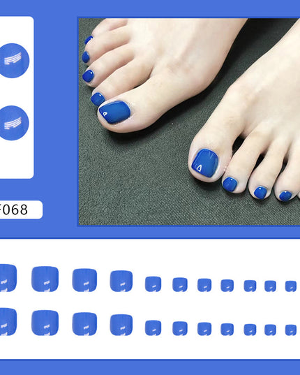 Elegant Minimalist Press-On Nail Set (24pcs) (DESIGN 7491)