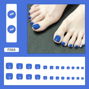 Elegant Minimalist Press-On Nail Set (24pcs) (DESIGN 7491)