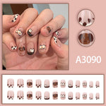 Elegant Minimalist Press-On Nail Set (24pcs) (DESIGN 7619)
