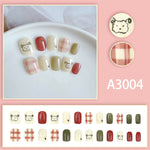 Elegant Minimalist Press-On Nail Set (24pcs) (DESIGN 7544)