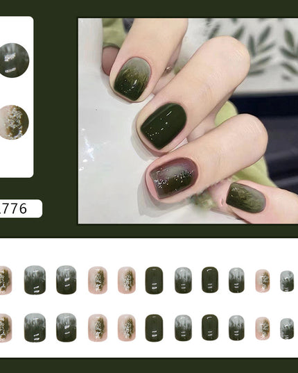Elegant Minimalist Press-On Nail Set (24pcs) (DESIGN 7372)