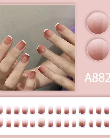 Elegant Minimalist Press-On Nail Set (24pcs) (DESIGN 7530)