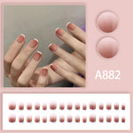 Elegant Minimalist Press-On Nail Set (24pcs) (DESIGN 7530)