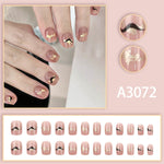 Elegant Minimalist Press-On Nail Set (24pcs) (DESIGN 7601)