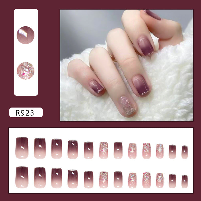 Elegant Minimalist Press-On Nail Set (24pcs) (DESIGN 7355)