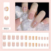 Elegant Minimalist Press-On Nail Set (24pcs) (DESIGN 7443)