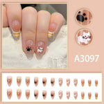Elegant Minimalist Press-On Nail Set (24pcs) (DESIGN 7623)