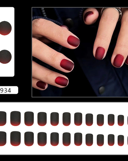 Elegant Minimalist Press-On Nail Set (24pcs) (DESIGN 7310)