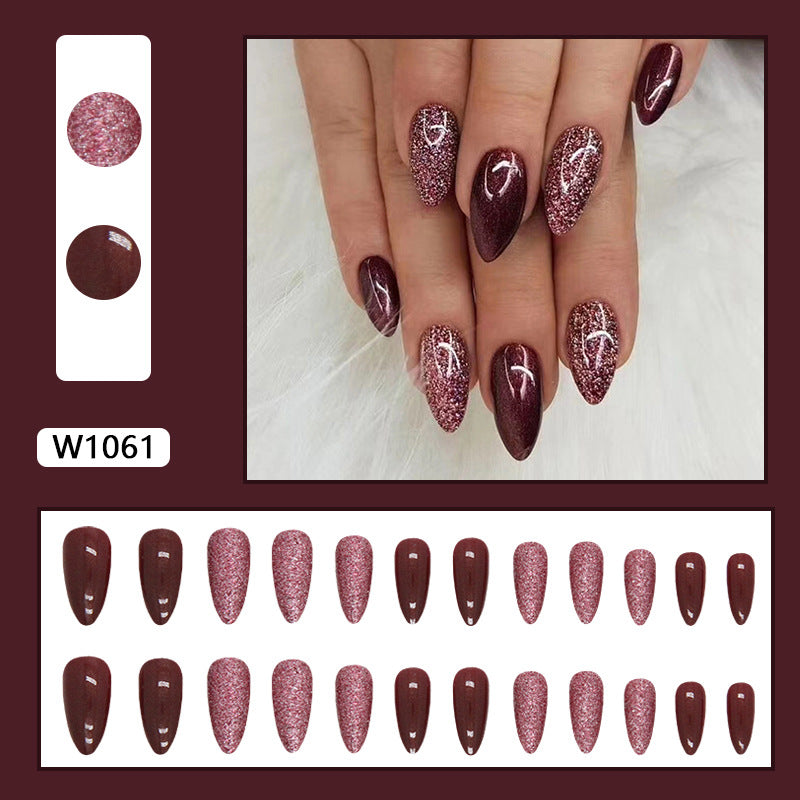 Elegant Minimalist Press-On Nail Set (24pcs) (DESIGN 7480)