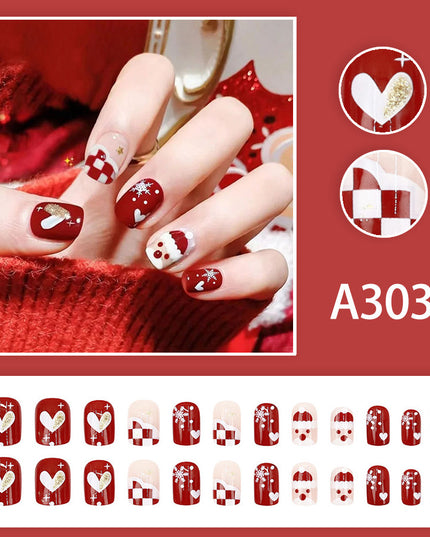 Elegant Minimalist Press-On Nail Set (24pcs) (DESIGN 7569)