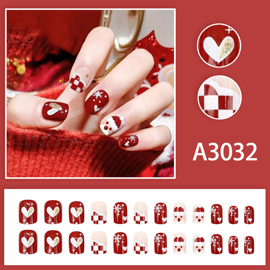 Elegant Minimalist Press-On Nail Set (24pcs) (DESIGN 7569)