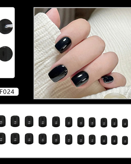 Elegant Minimalist Press-On Nail Set (24pcs) (DESIGN 7465)