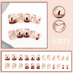 Elegant Minimalist Press-On Nail Set (24pcs) (DESIGN 7553)