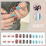 Elegant Minimalist Press-On Nail Set (24pcs) (DESIGN 7600)