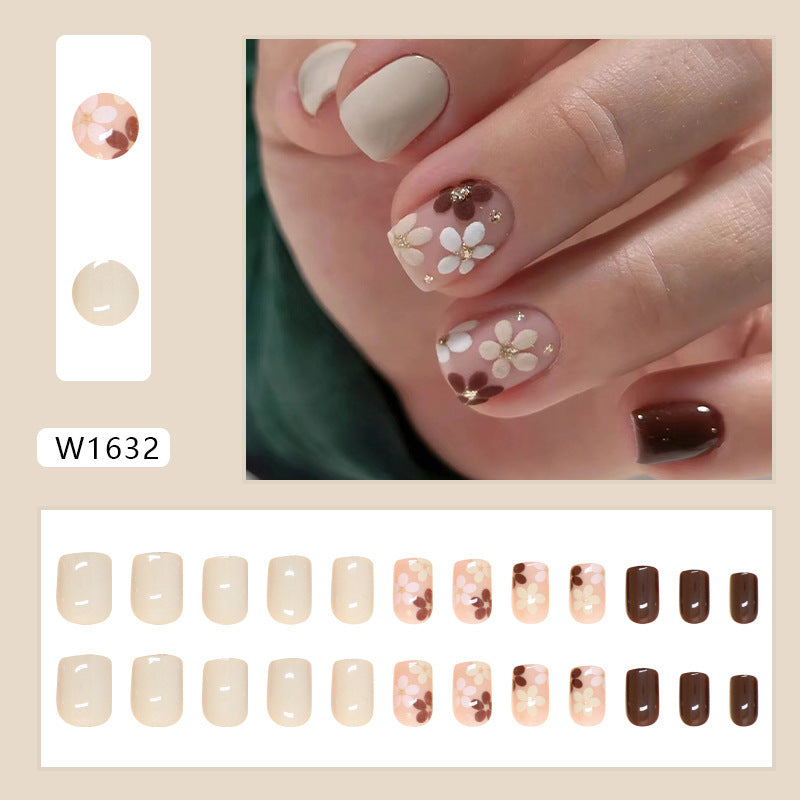 Elegant Minimalist Press-On Nail Set (24pcs) (DESIGN 7433)