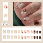 Elegant Minimalist Press-On Nail Set (24pcs) (DESIGN 7433)