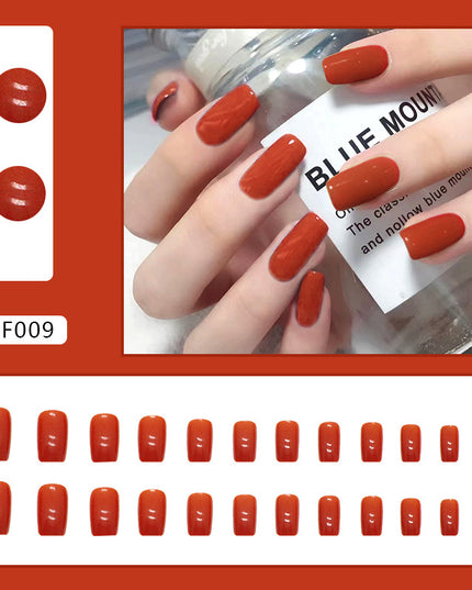 Elegant Minimalist Press-On Nail Set (24pcs) (DESIGN 7374)