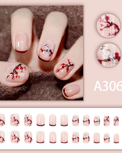 Elegant Minimalist Press-On Nail Set (24pcs) (DESIGN 7597)