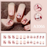 Elegant Minimalist Press-On Nail Set (24pcs) (DESIGN 7597)
