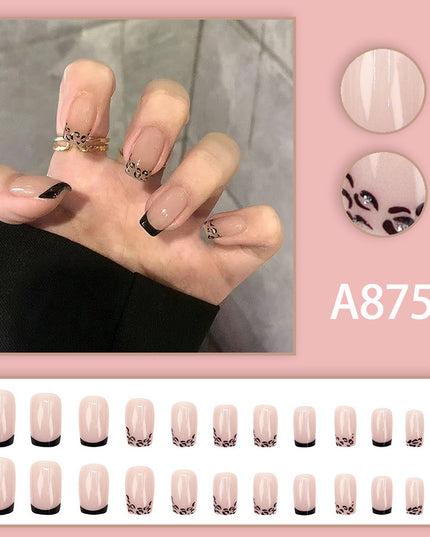 Elegant Minimalist Press-On Nail Set (24pcs) (DESIGN 7524)