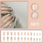 Elegant Minimalist Press-On Nail Set (24pcs) (DESIGN 7522)