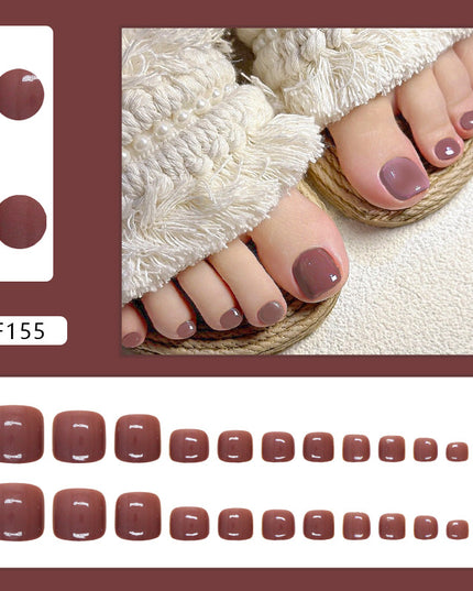 Elegant Minimalist Press-On Nail Set (24pcs) (DESIGN 7494)