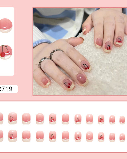 Elegant Minimalist Press-On Nail Set (24pcs) (DESIGN 7459)
