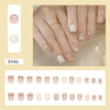 Elegant Minimalist Press-On Nail Set (24pcs) (DESIGN 7360)