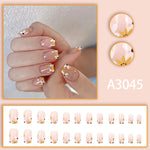 Elegant Minimalist Press-On Nail Set (24pcs) (DESIGN 7581)