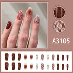 Elegant Minimalist Press-On Nail Set (24pcs) (DESIGN 7631)