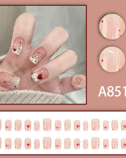 Elegant Minimalist Press-On Nail Set (24pcs) (DESIGN 7503)