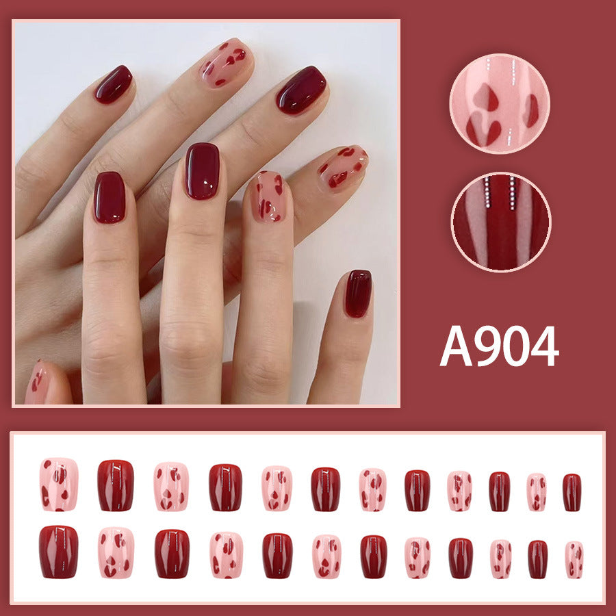 Elegant Minimalist Press-On Nail Set (24pcs) (DESIGN 7540)