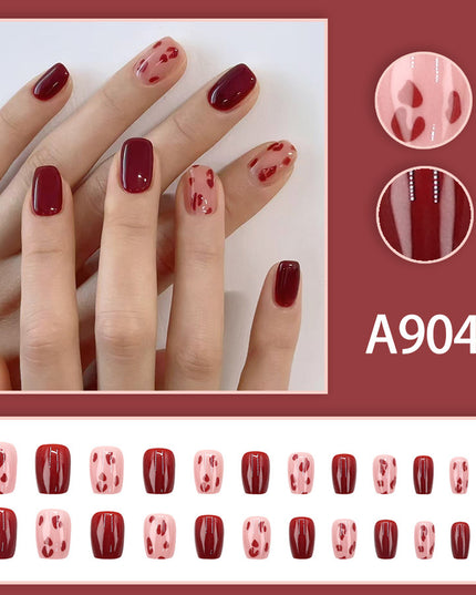 Elegant Minimalist Press-On Nail Set (24pcs) (DESIGN 7540)