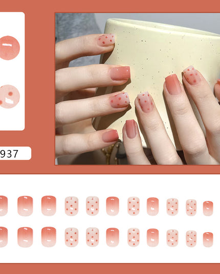 Elegant Minimalist Press-On Nail Set (24pcs) (DESIGN 7447)