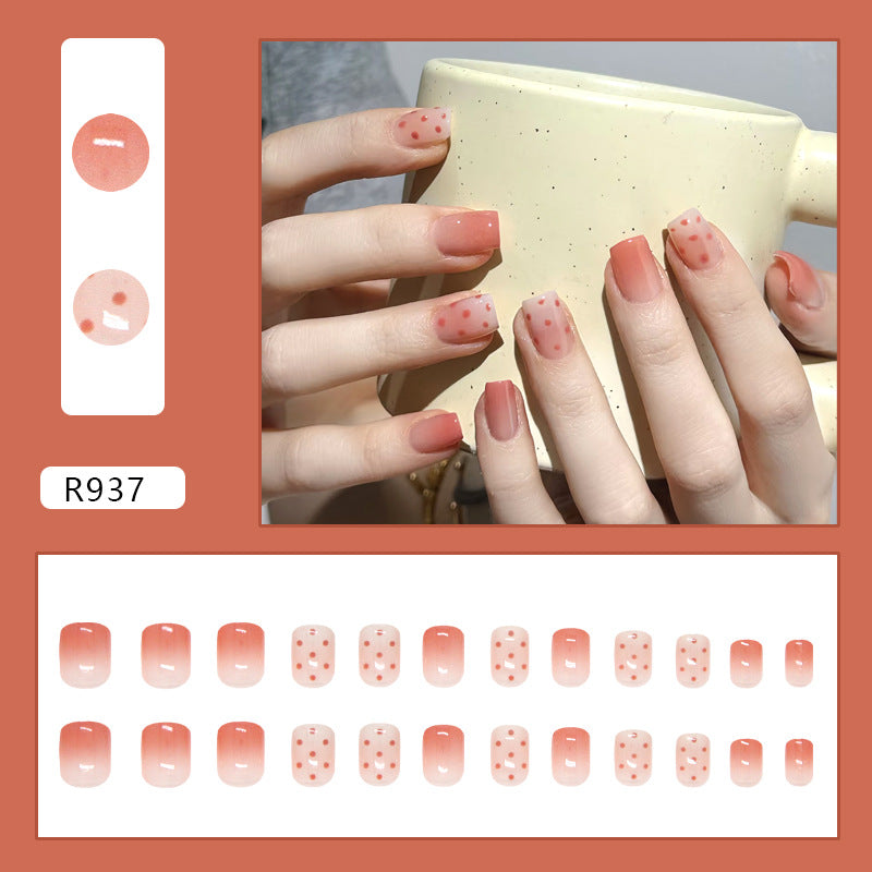 Elegant Minimalist Press-On Nail Set (24pcs) (DESIGN 7447)