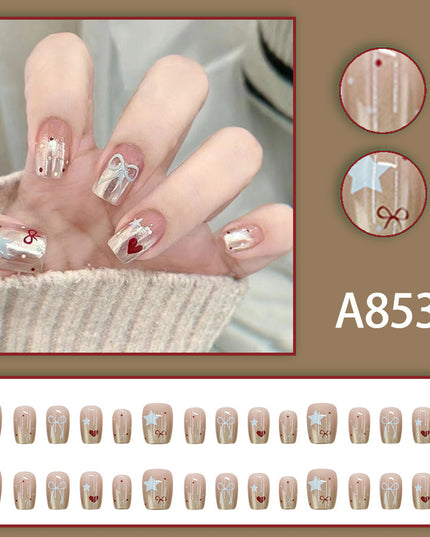 Elegant Minimalist Press-On Nail Set (24pcs) (DESIGN 7505)