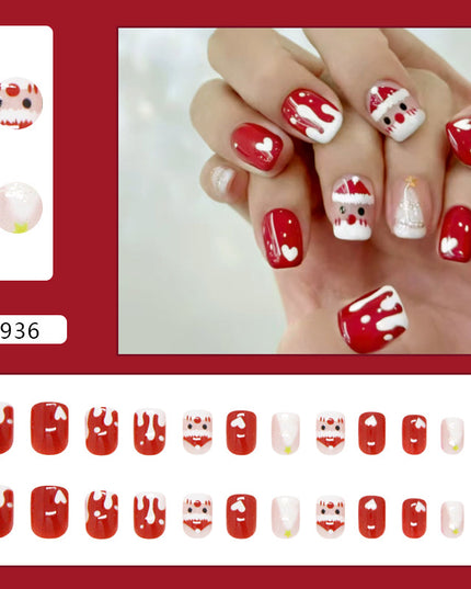 Elegant Minimalist Press-On Nail Set (24pcs) (DESIGN 7403)