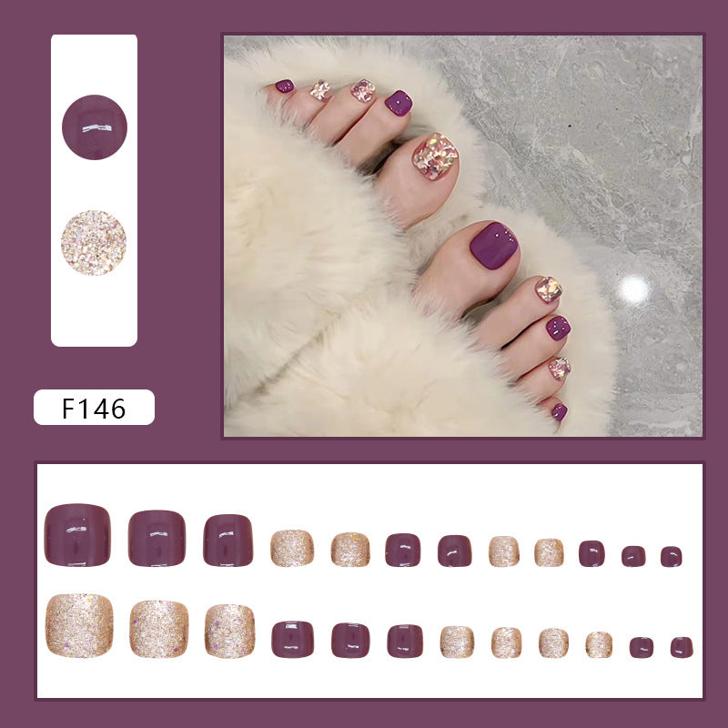 Elegant Minimalist Press-On Nail Set (24pcs) (DESIGN 7497)