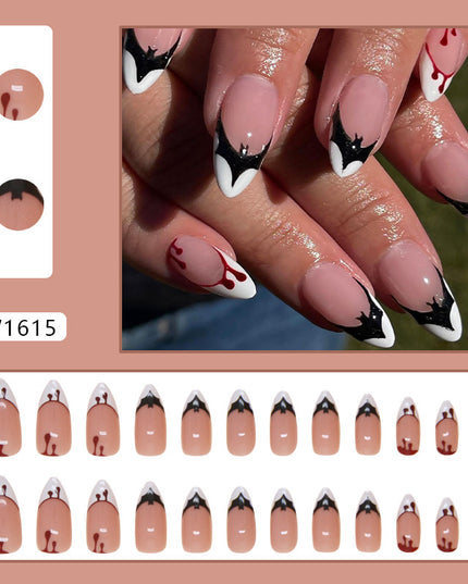Elegant Minimalist Press-On Nail Set (24pcs) (DESIGN 7435)