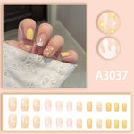 Elegant Minimalist Press-On Nail Set (24pcs) (DESIGN 7574)