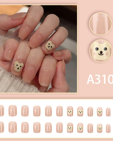 Elegant Minimalist Press-On Nail Set (24pcs) (DESIGN 7635)