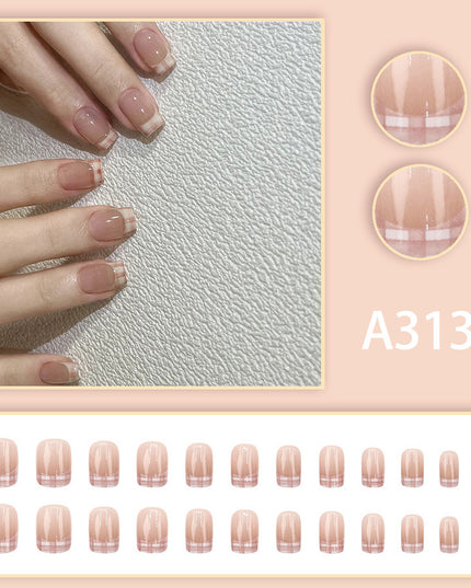 Elegant Minimalist Press-On Nail Set (24pcs) (DESIGN 7652)